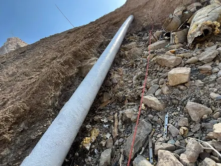 Obra de referencia con Moist Metal Grip®: CODELCO Andina