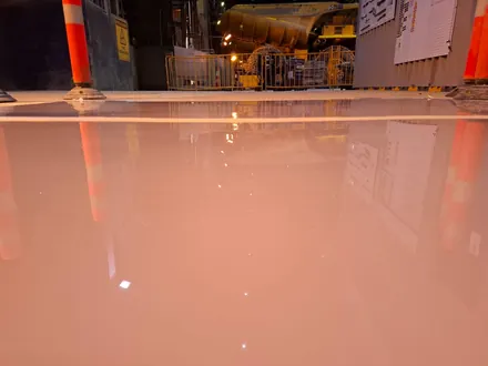 Obra de referencia con Beta Floor EP-100®: Angloamérican – Los Bronces