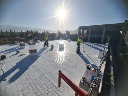Obra de referencia con SP Liquid Membrane®: Aceros AZA