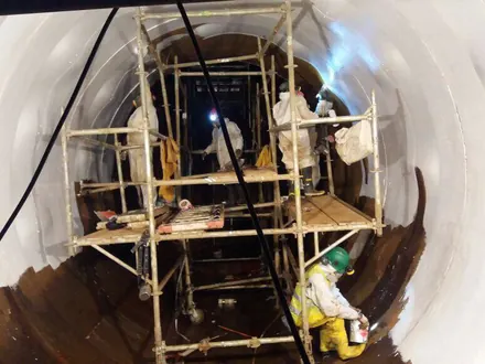 Obra de referencia con Moist Metal Grip®: Pacific Hydro Tinguiririca