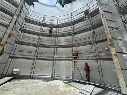 Obra de referencia con Moist Metal Grip®: COLLAHUASI