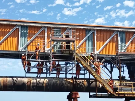 Obra de referencia con Chlor*Rid®: Puerto Centinela
