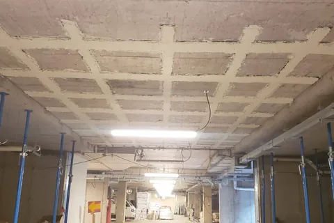 Estructura metálica con protección pasiva contra el fuego Omega Fire